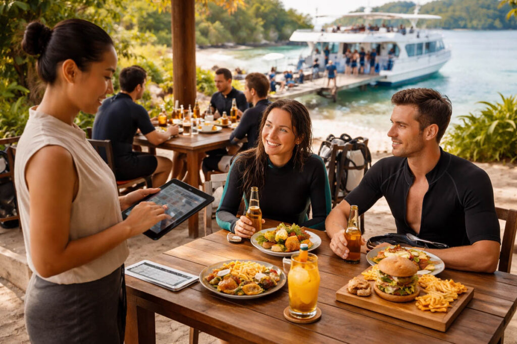 For operators managing food and beverage alongside marine activities, choosing