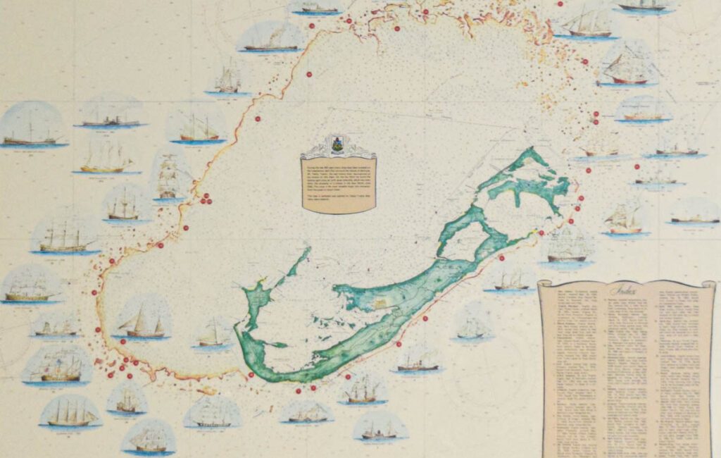 Fragments recovered from Bermuda’s underwater world more than half a