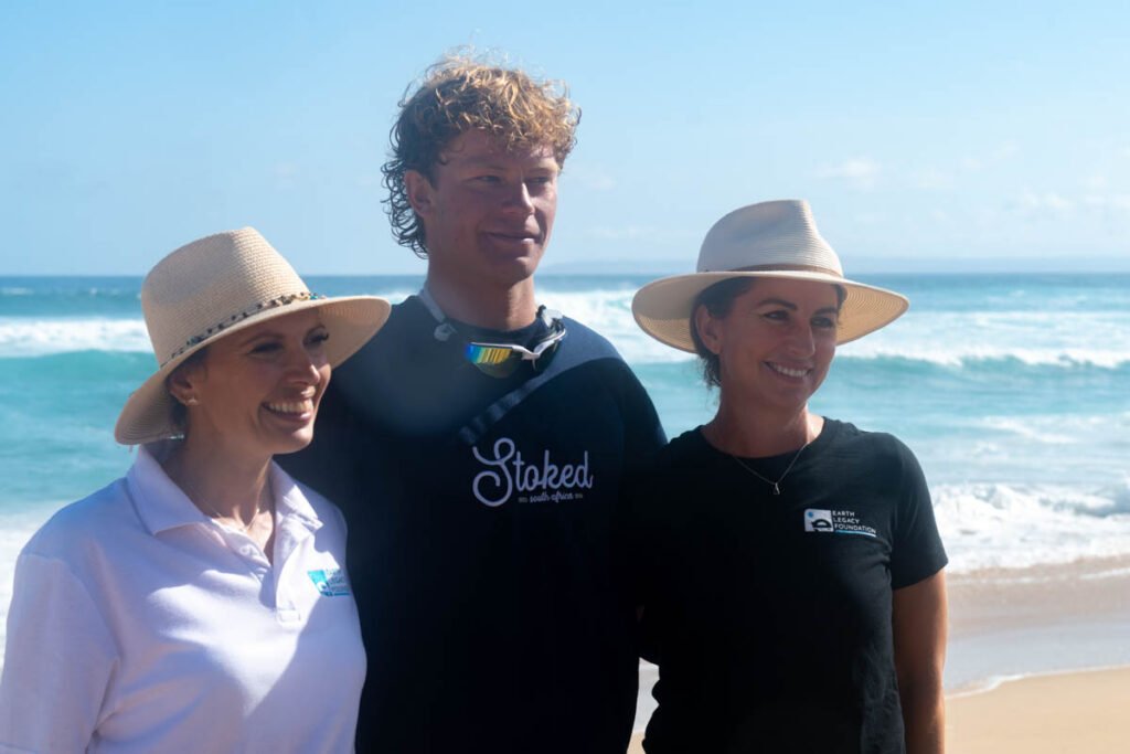 A 19-year-old endurance swimmer is preparing for a second ocean