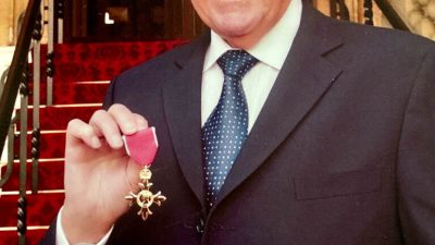 Richard Larn OBE, one of the most influential figures in