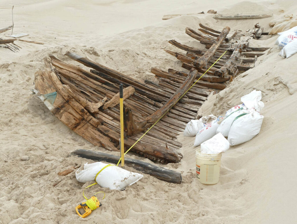Another Shipwreck Find at Sable Island Sable Island is a narrow sandbar stretching about 44 kilometers,