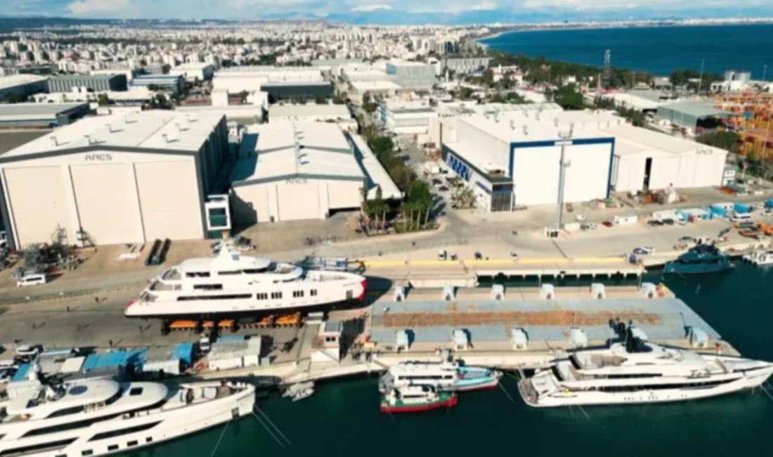 Dünyanın milyon dolarlık süperyatları Antalya’da inşa ediliyor Antalya Serbest Bölge, yılın ilk 4 ayında ulaştığı ticaret hacmi,