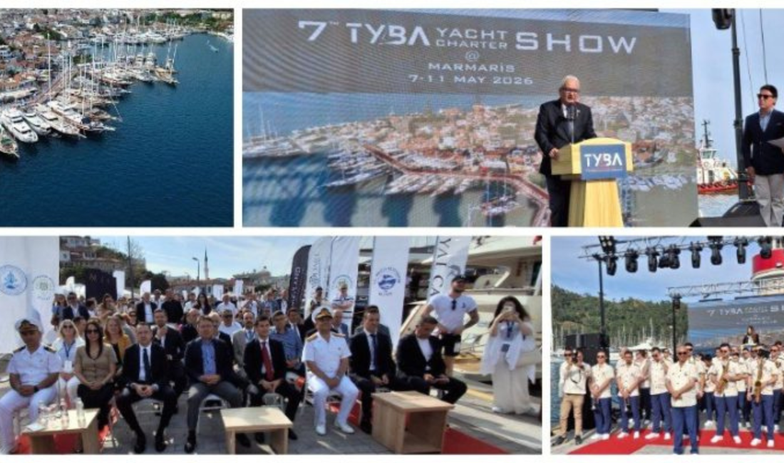 7. TYBA Yacht Charter Show Marmaris’te Kapılarını Açtı Muğla’nın Marmaris ilçesinde düzenlenen “7. TYBA Yacht Charter Show”, yerli