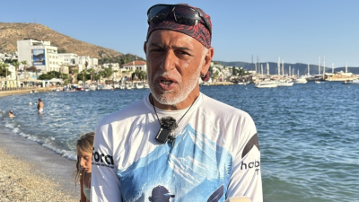 Sporcu Halil Uzel tarafından hayata geçirilen TR8333Km Projesi, Türkiye kıyı