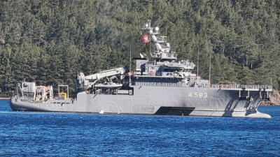Muğla'nın Marmaris ilçesi Aksaz Deniz Üs Komutanlığı açıklarında gerçekleştirilen Kurtaran-26
