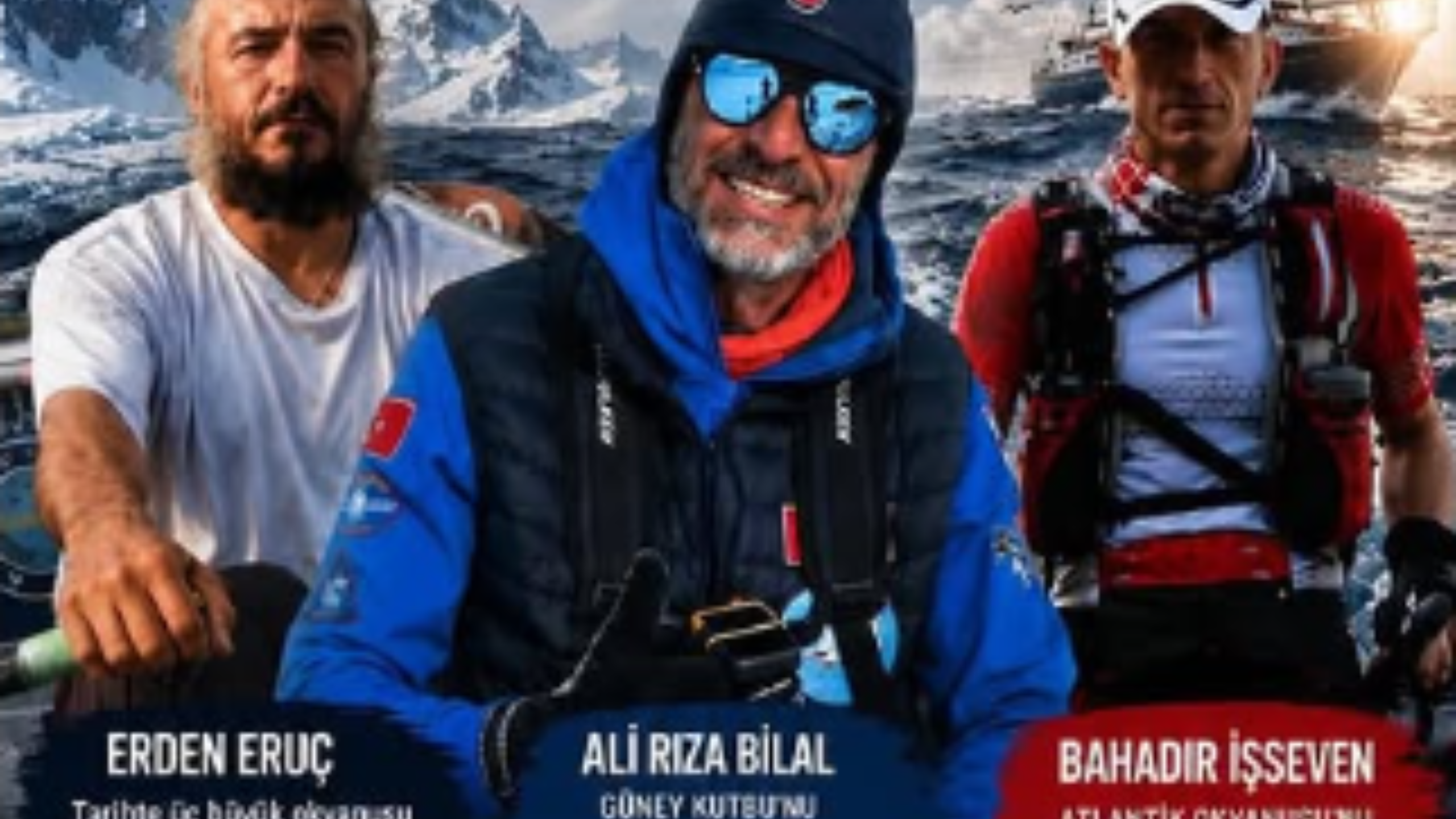 Erden Eruç, Ali Rıza Bilal, Bahadır İşseven
