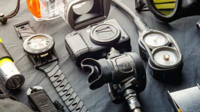 &nbsp; For many divers, collecting gear is a natural part