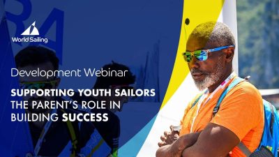 A World Sailing webinar on helping parent support their children