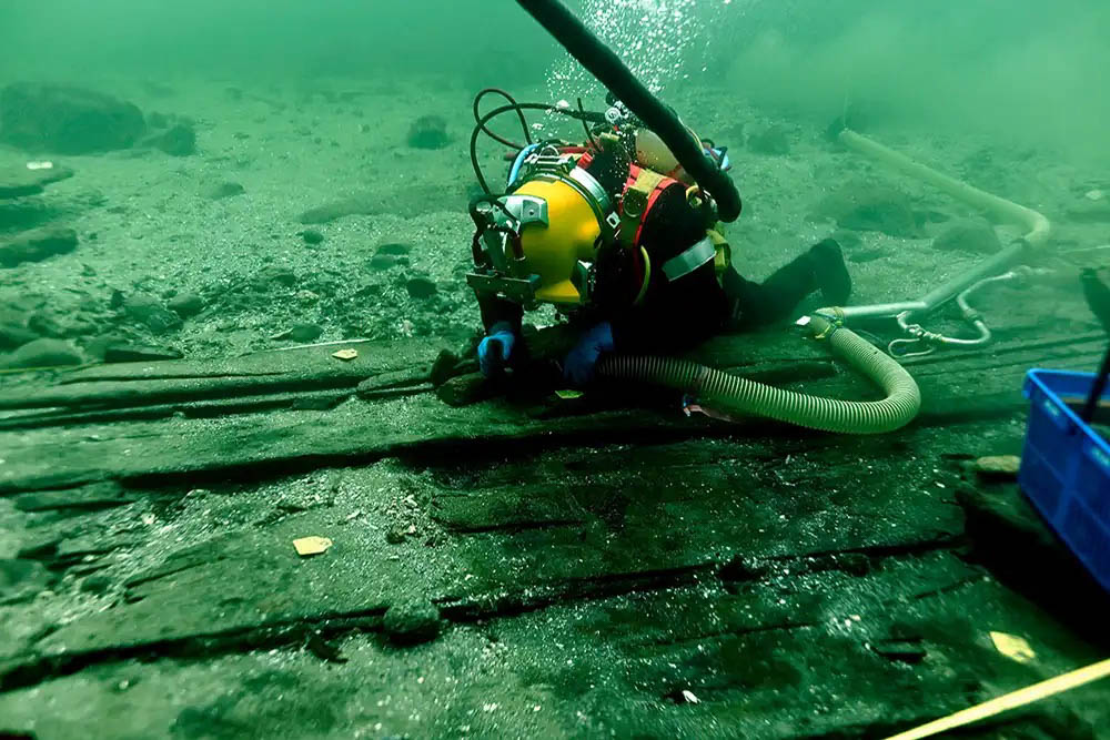 World’s Largest Medieval Cog Confirmed Beneath Danish Waters Marine archaeologists have confirmed the discovery of what is now