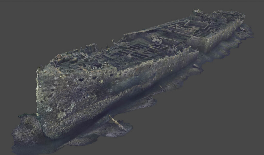 Hidden Beneath Sydney Harbour: 3D Model Reveals Historic TSS Currajong Shipwreck in Extraordinary Detail Thousands of commuters cross Sydney Harbour every day without realising