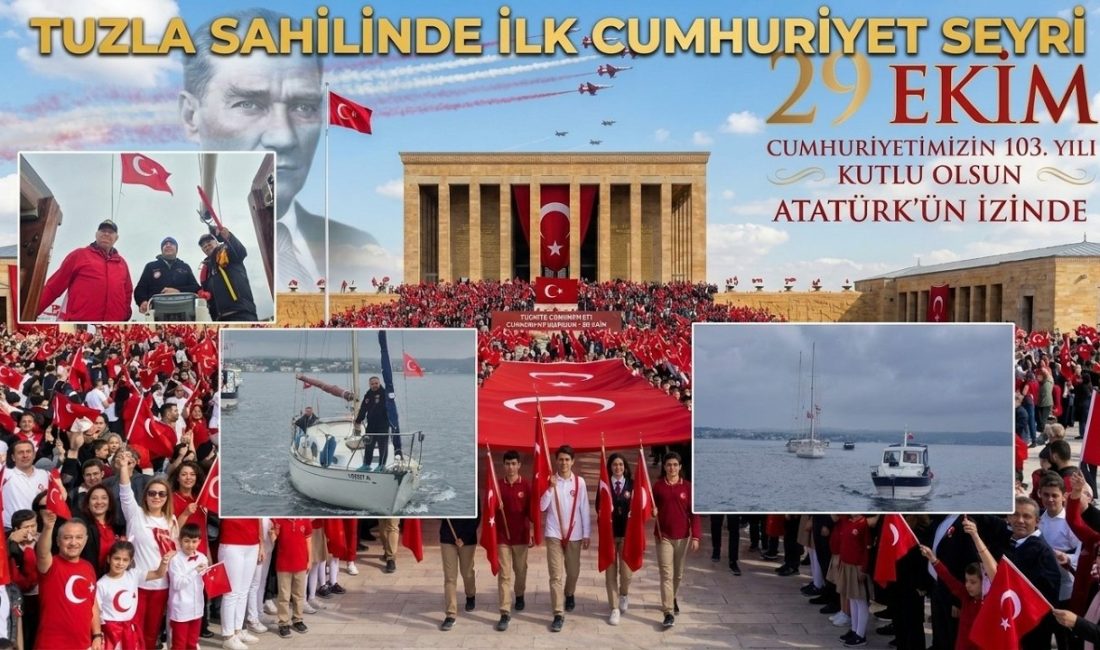 Tuzla Sahillerinde Cumhuriyet Coşkusu: 103. Yılda Tarihi Deniz Geçit Töreni

Tuzla’da