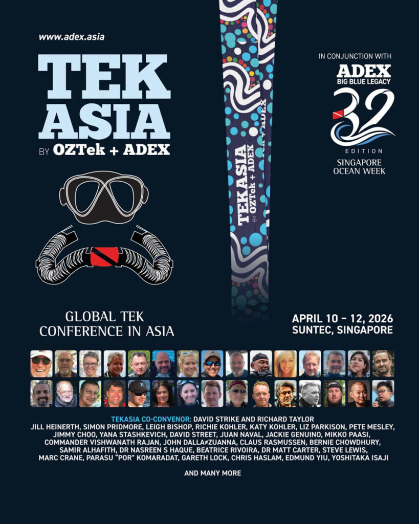 TEKAsia 2026: Where Advanced Diving Thinking Meets Exploration in Singapore In a world where diving continues to evolve at a