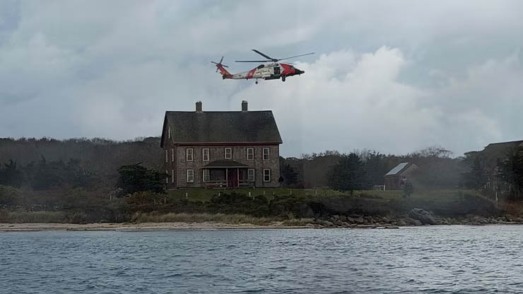 A harrowing ordeal ended Wednesday when a family was rescued