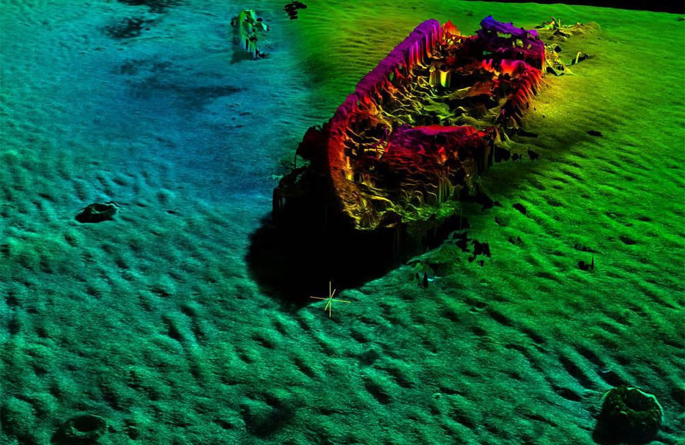 New high-resolution sonar scans have revealed the most detailed imagery