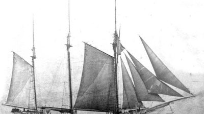 Shot on the Vickery Shipwreck in the St. Lawrence near