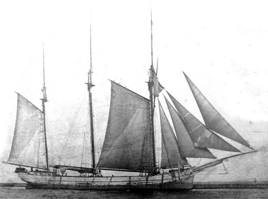 Shot on the Vickery Shipwreck in the St. Lawrence near