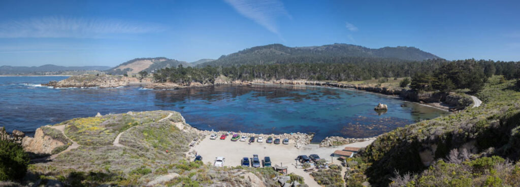 Emergency crews responded to Whalers Cove at Point Lobos State