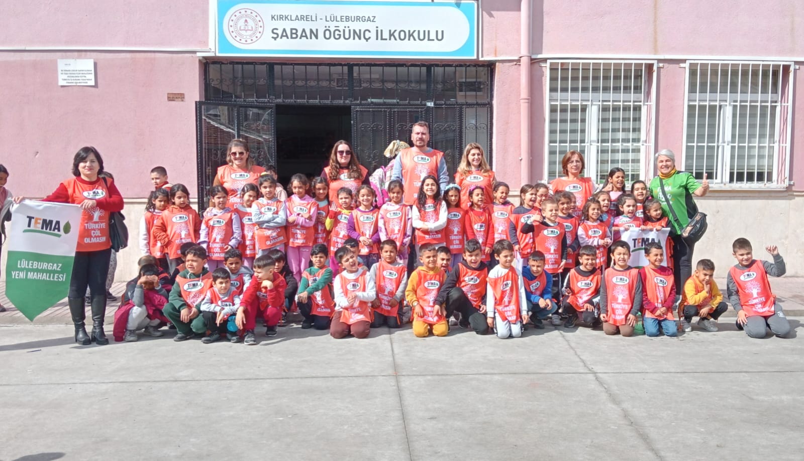 Lüleburgaz Şaban Öğunç İlkokulu’nda “Toprak Dersem Çık” diyerek 1. ve