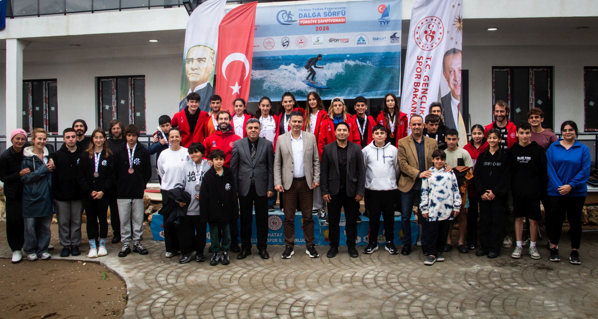 2-5 Nisan tarihleri arasında Samandağ’da düzenlenen TYF Dalga Sörfü Türkiye