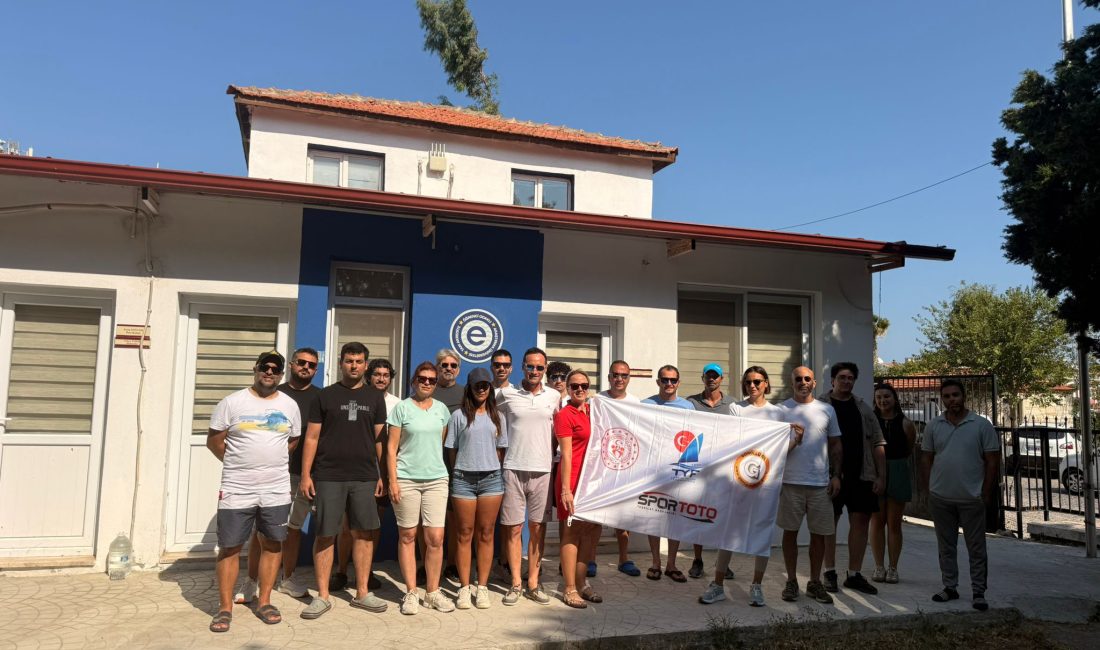 Türkiye Yelken Federasyonu 2026 yılı Faaliyet Programı kapsamında düzenlenen Denizde