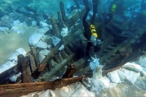 Araştırmacılar, İsrail açıklarında bulunan ve Akdeniz’in dört bir yanından yüklerle