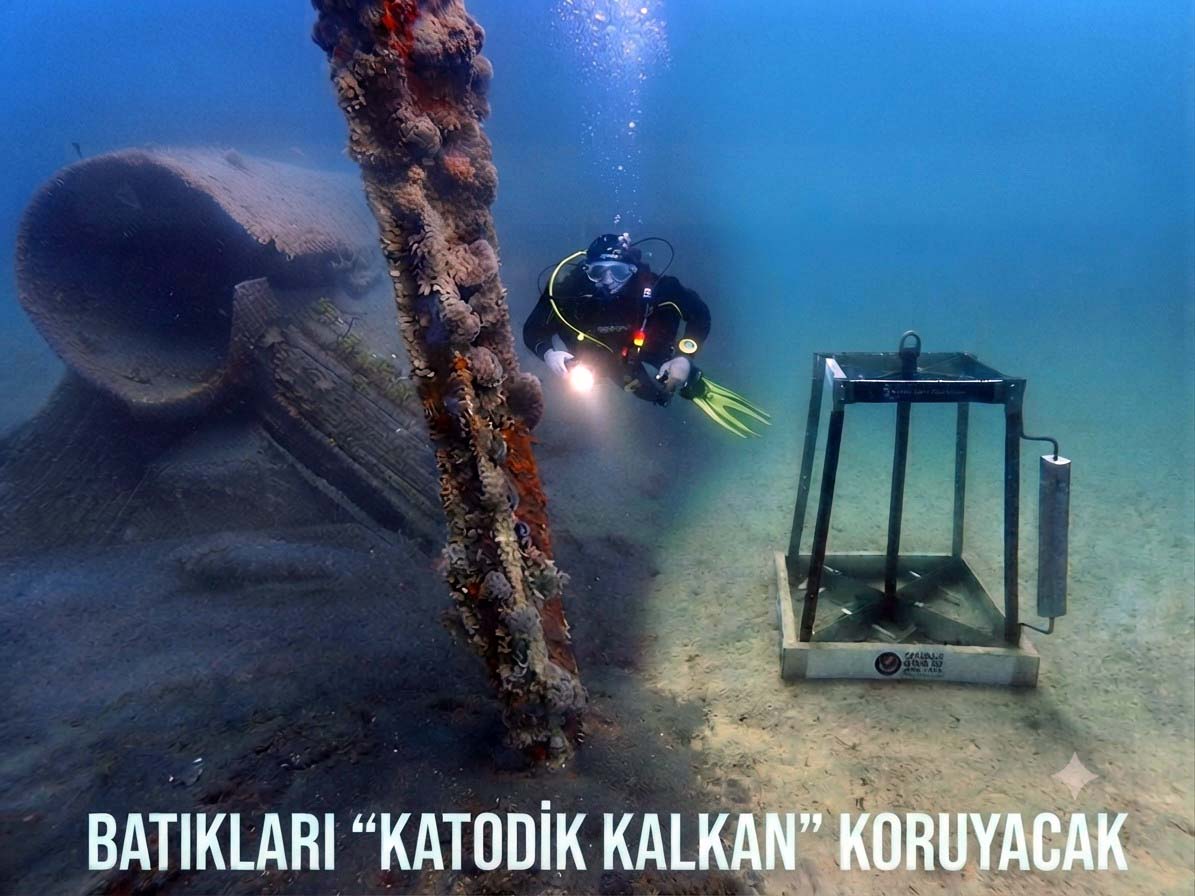 1915 yılında yaşanan Çanakkale Savaşları’nın su altındaki sessiz tanıkları, artık