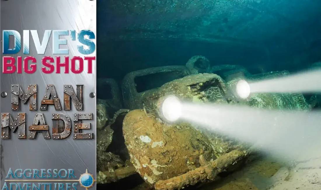 Enter your best pictures of man-made underwater objects for the