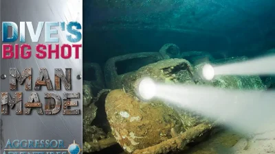 Enter your best pictures of man-made underwater objects for the