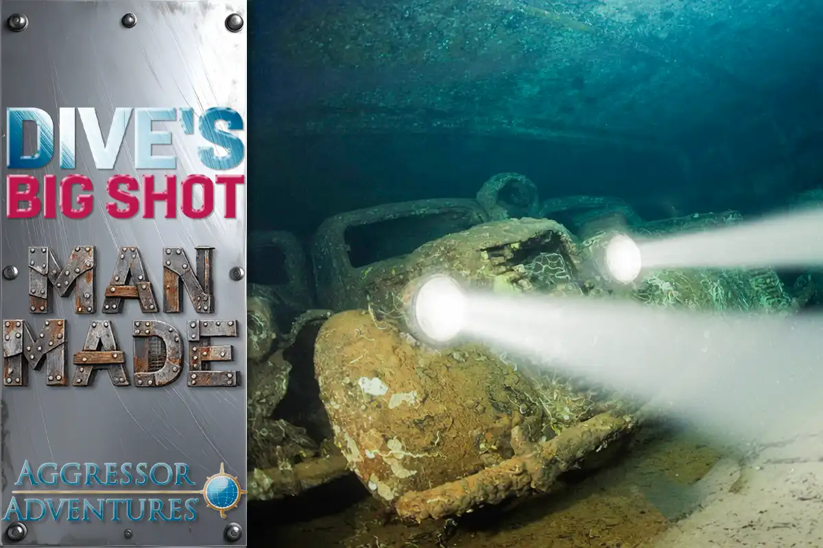Enter your best pictures of man-made underwater objects for the