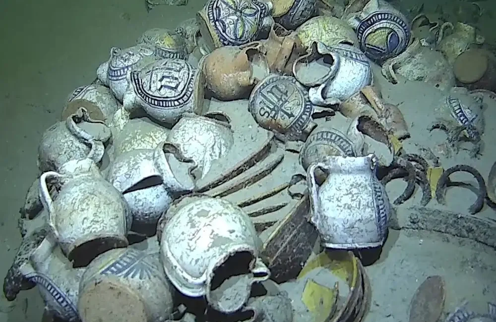 A 16th-century shipwreck discovered by accident in March has proven