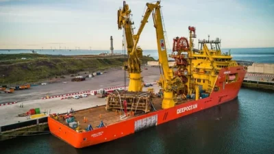 Norveçli denizcilik hizmetleri sağlayıcısı DeepOcean, Kuzey Denizi’ndeki büyük bir projenin
