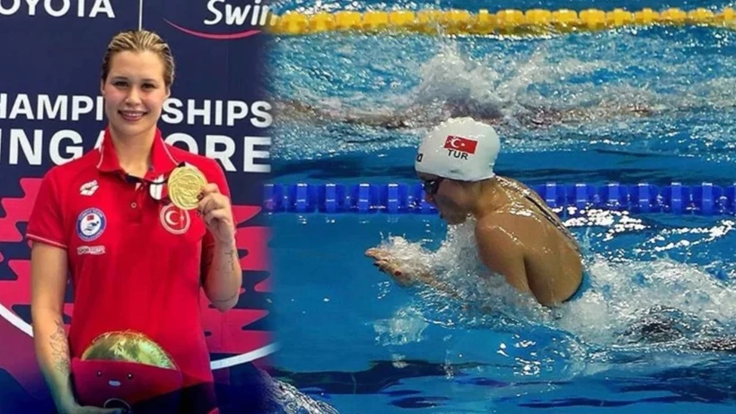 Defne Kurt’tan 5. Dünya Şampiyonluğu Milli yüzücü Defne Kurt, Dünya Para Yüzme Şampiyonası'nın son gününde kadınlar 100m