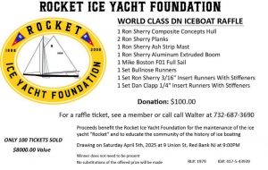 The Rocket Ice Yacht Foundation is raffling a fully loaded