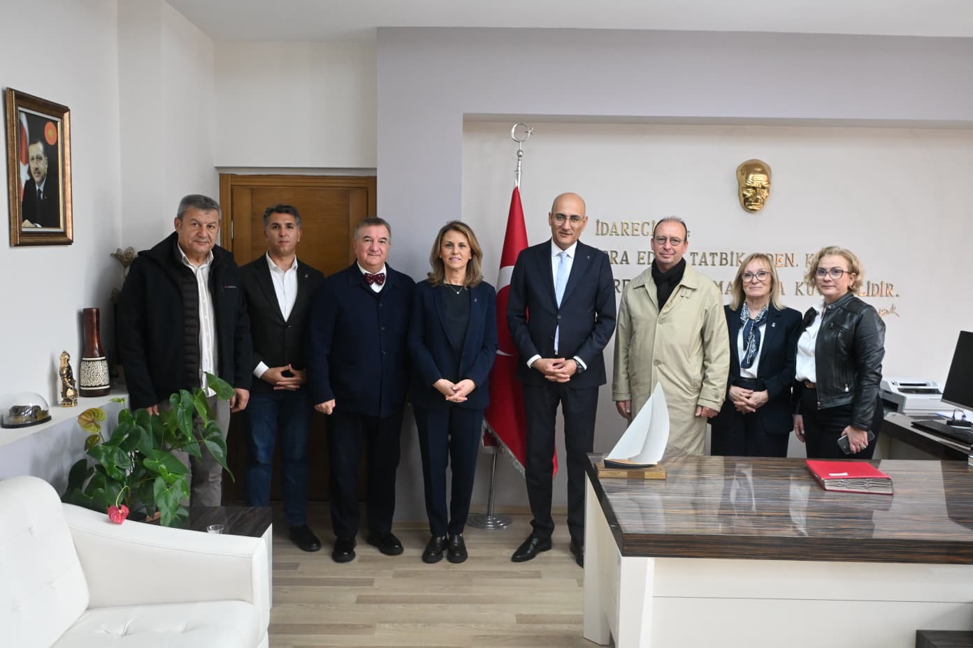 MW Phokaia Beach Resort Techno293 Dünya Şampiyonası öncesinde gerçekleştirilen ziyarette,