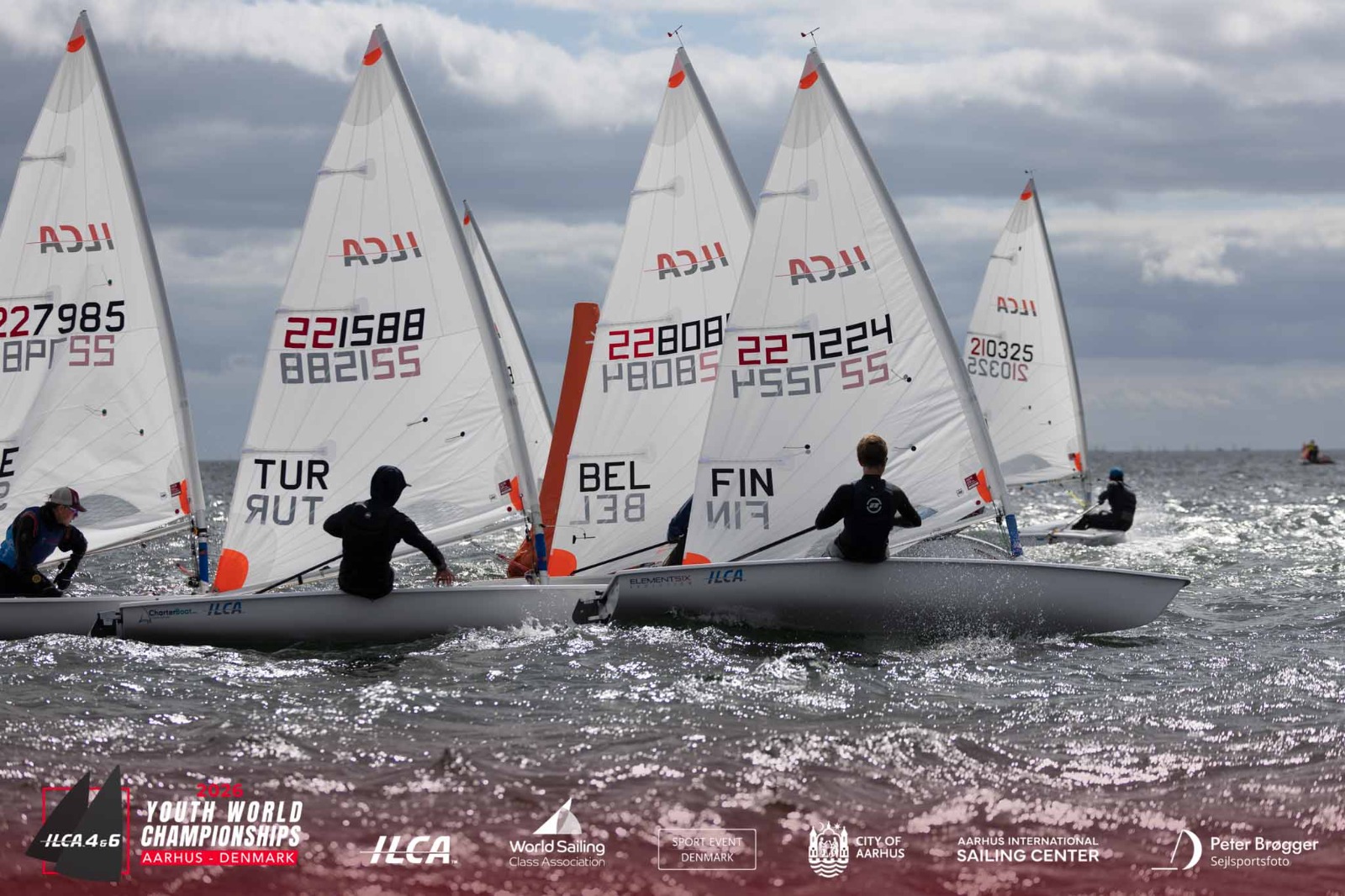 Danimarka’nın Aarhus kentinde düzenlenen 2026 ILCA 4 Gençler Dünya Şampiyonası