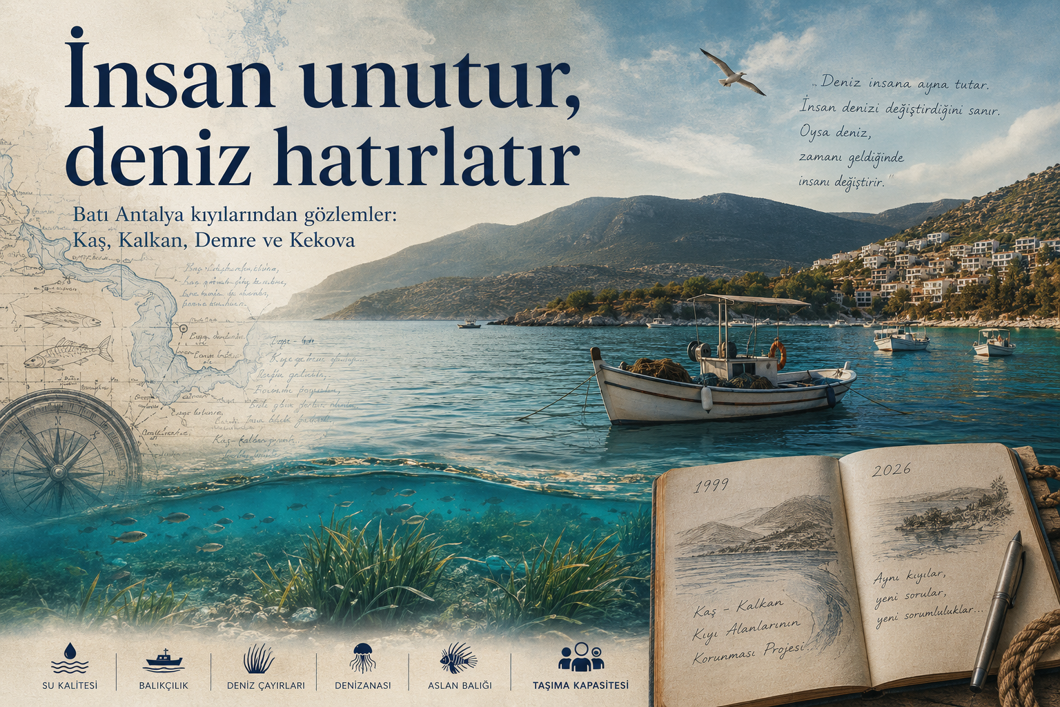İnsan unutur, deniz hatırlatır: 27 yıl sonra aynı kıyılarda… “Yirmi