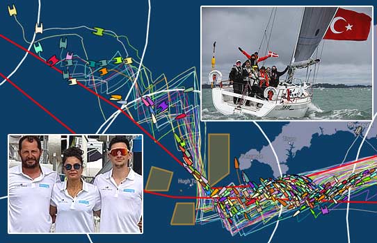 Dünyanın en zorlu eçık deniz mücadelelerinden Rolex Fastnet Yarışı, 444 teknelik rekor