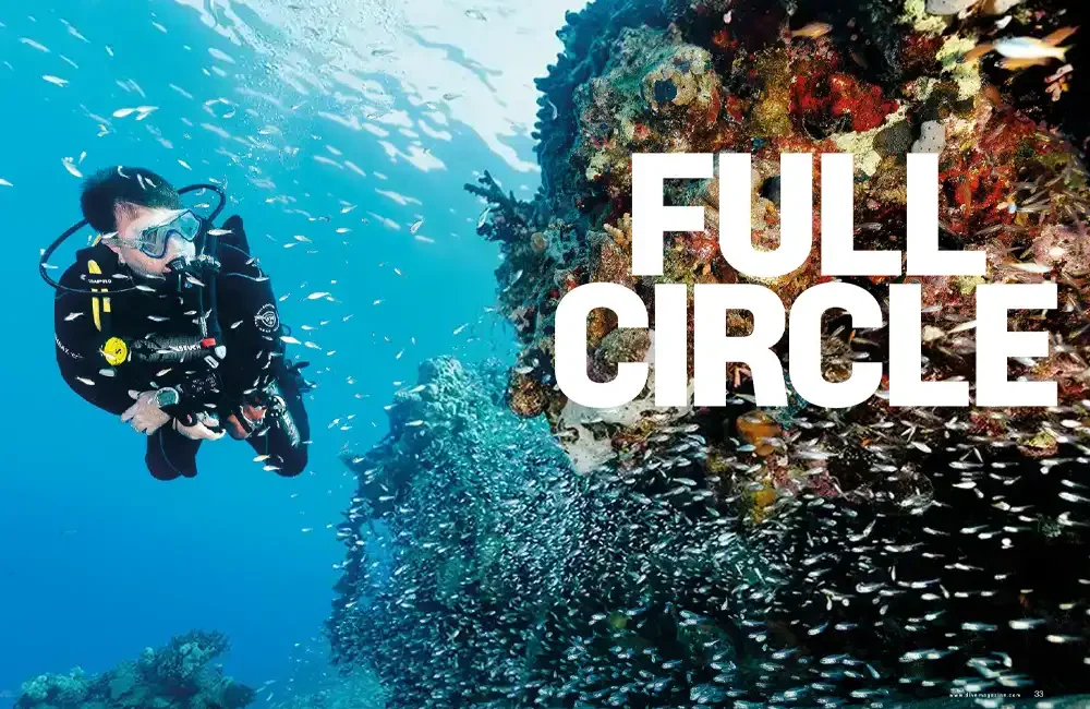Full Circle – a return journey through 25 years of Sharm El Sheikh After a long absence from the water, DIVE’s Editor Mark