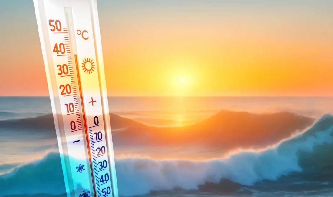 Denizlerdeki sıcak hava dalgaları, aylarca süren ek ısınmayı gizliyor olabilir
