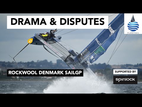 The fourth stage of the SailGP season started in explosive