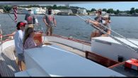 Schooner Woodwind Sailing Cruises celebrates “Wedding Crashers Week” to mark the 15th anniversary of Woodwind II out of Annapolis (MD) appearing in the movie Source: sailingscuttlebutt