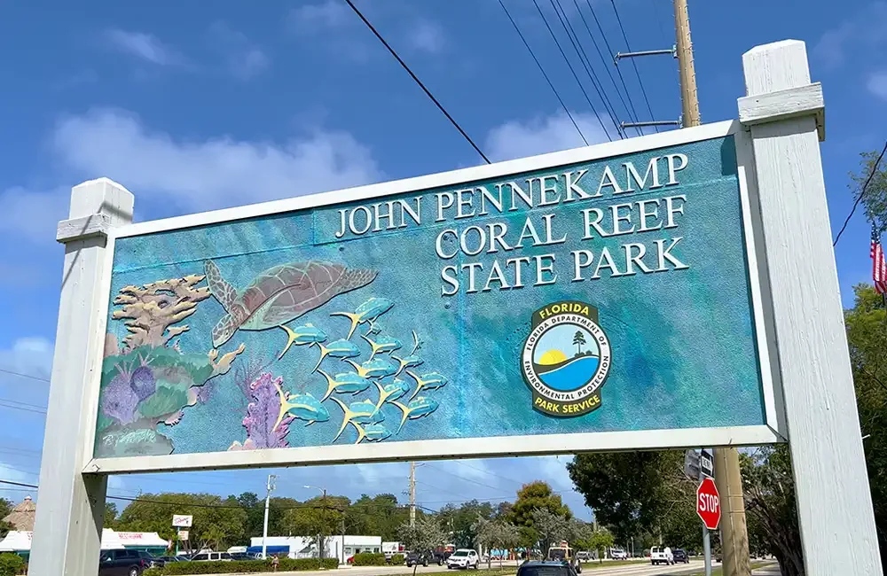 A diver who disappeared during a dive off Key Largo
