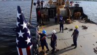 This specially designed star-spangled buoy marks the approximate location where Francis Scott Key wrote the country’s National Anthem. Removed just before winter, this is the 40th year the Coast Guard has set the buoy in Patapsco River, a 39-mile-long waterway […]