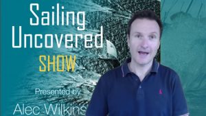 Alec Wilkinson leads a discussion about eSailing participation during the