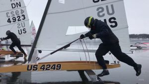 The ice boating season is gaining momentum with this DN