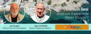 Bodrum Kalesi Eski Müdürü Oguz Alpozen, Denizin Sesi programı yapımcısı,
