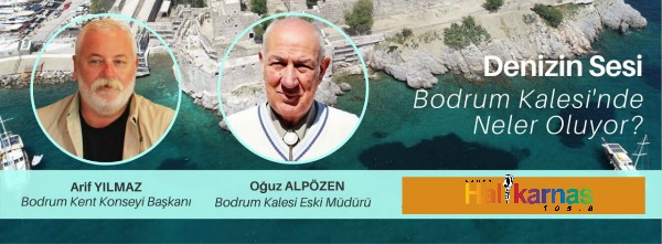 Bodrum Kalesi Eski Müdürü Oguz Alpozen, Denizin Sesi programı yapımcısı,