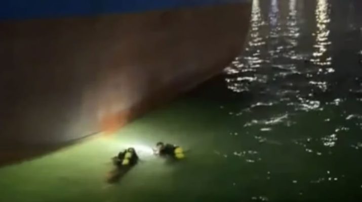 Brezilya’dan Mersin Limanı’na gelen CSPC Pisces adlı genel kargo gemisinin