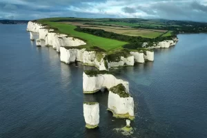Emily Sherwin was diving at Old Harry Rocks when she