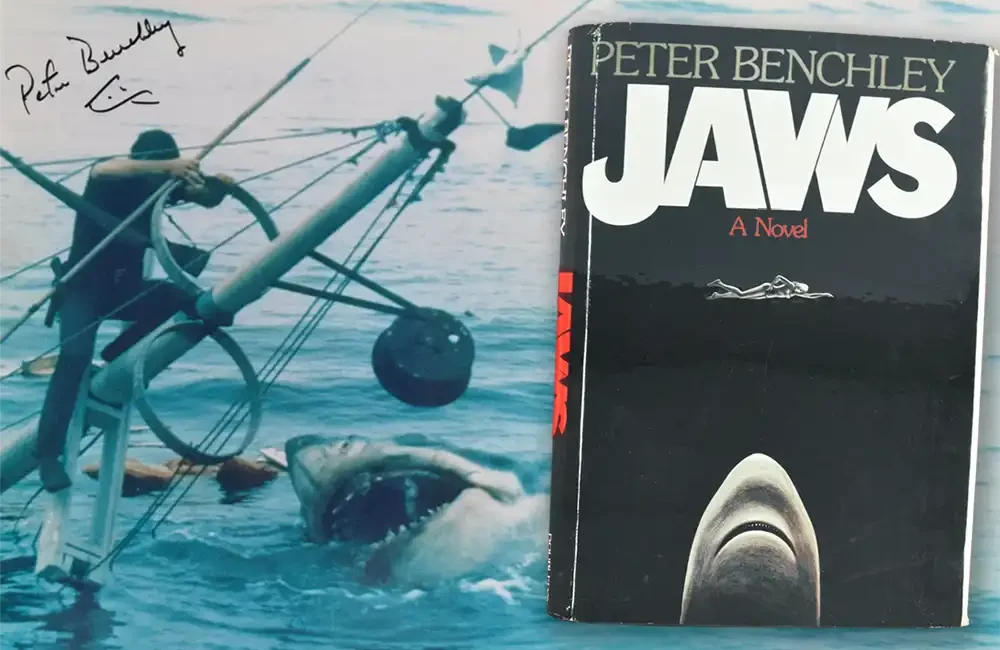 A collection of nearly 300 items belonging to Jaws author